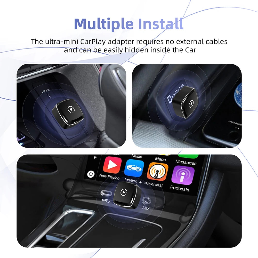 DriveSync Pro: The Ultimate Wireless CarPlay & Android Auto Adapter for Seamless Connectivity
