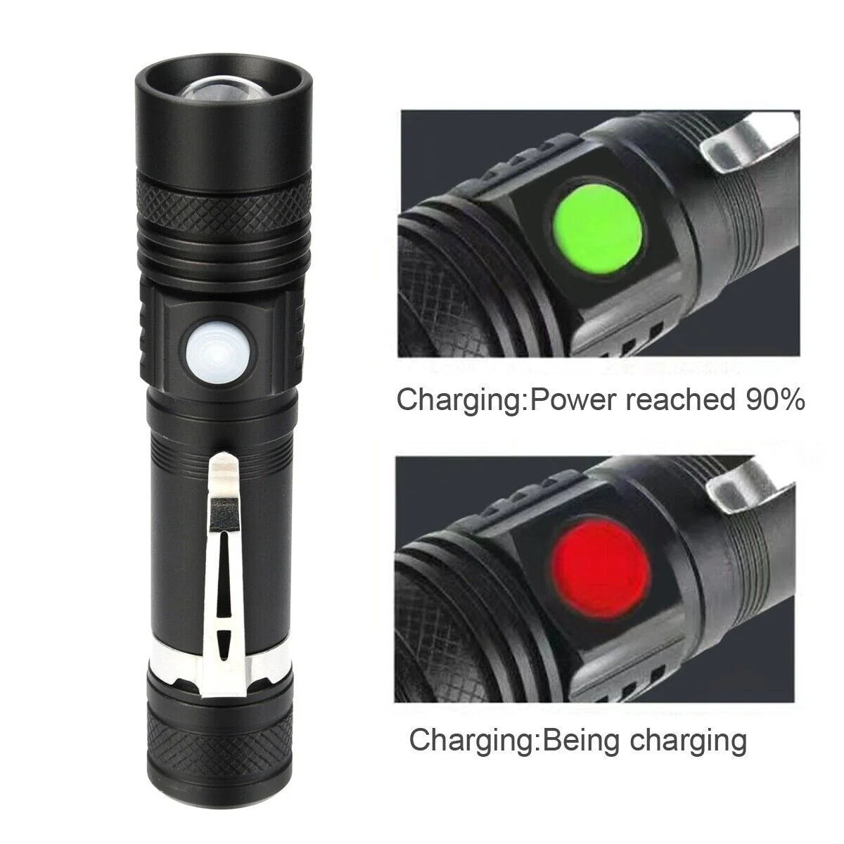 UltraBeam Pro | Linterna LED Recargable de Alta Potencia