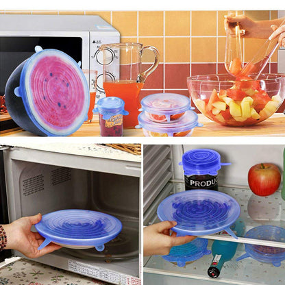 Tapas de silicón colores