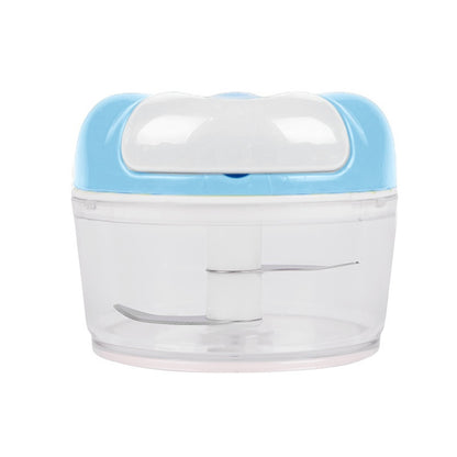 Mini picador de ajo de jalar