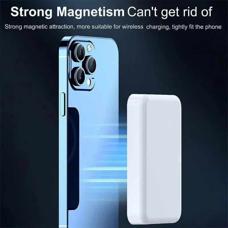 Ultimate 5000mAh Magnetic Power Bank for iPhone 12-17 Series – Effortless Wireless Charging for On-the-Go Convenience!