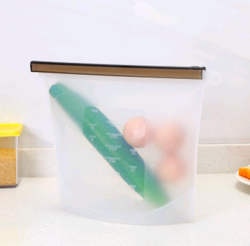 Bolsa de silicón reutilizable para alimentos 1 L
