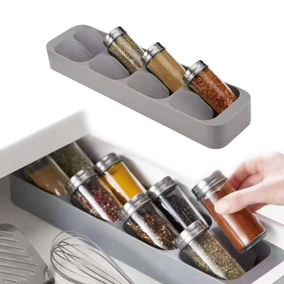 Organizador de especias para pared