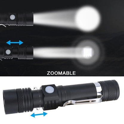 UltraBeam Pro | Linterna LED Recargable de Alta Potencia
