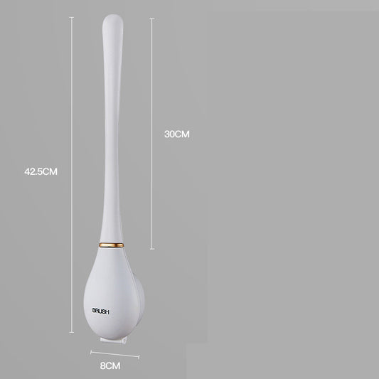 Cepillo de silicón para baño con soporte