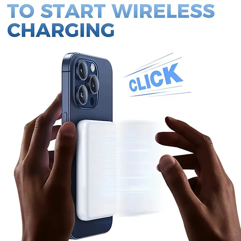 Ultimate 5000mAh Magnetic Power Bank for iPhone 12-17 Series – Effortless Wireless Charging for On-the-Go Convenience!