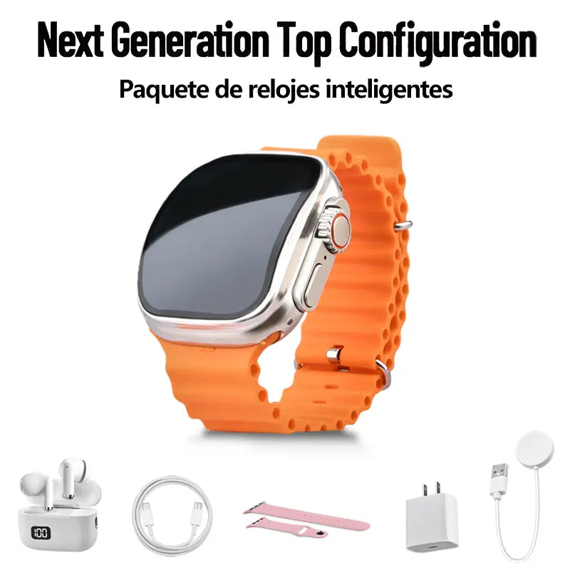 SmartSet Pro | Smartwatch + Earbuds + Fast Charging Kit