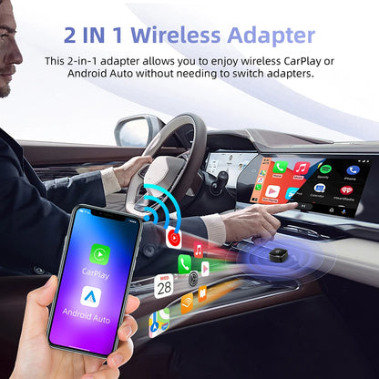 DriveSync Pro: The Ultimate Wireless CarPlay & Android Auto Adapter for Seamless Connectivity