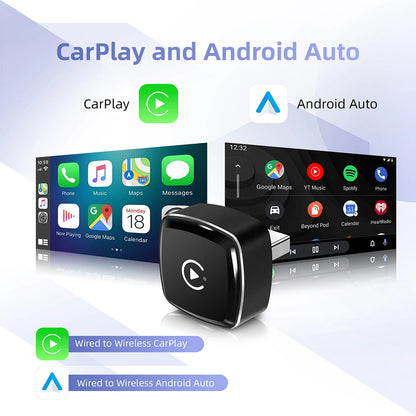 DriveSync Pro: The Ultimate Wireless CarPlay & Android Auto Adapter for Seamless Connectivity