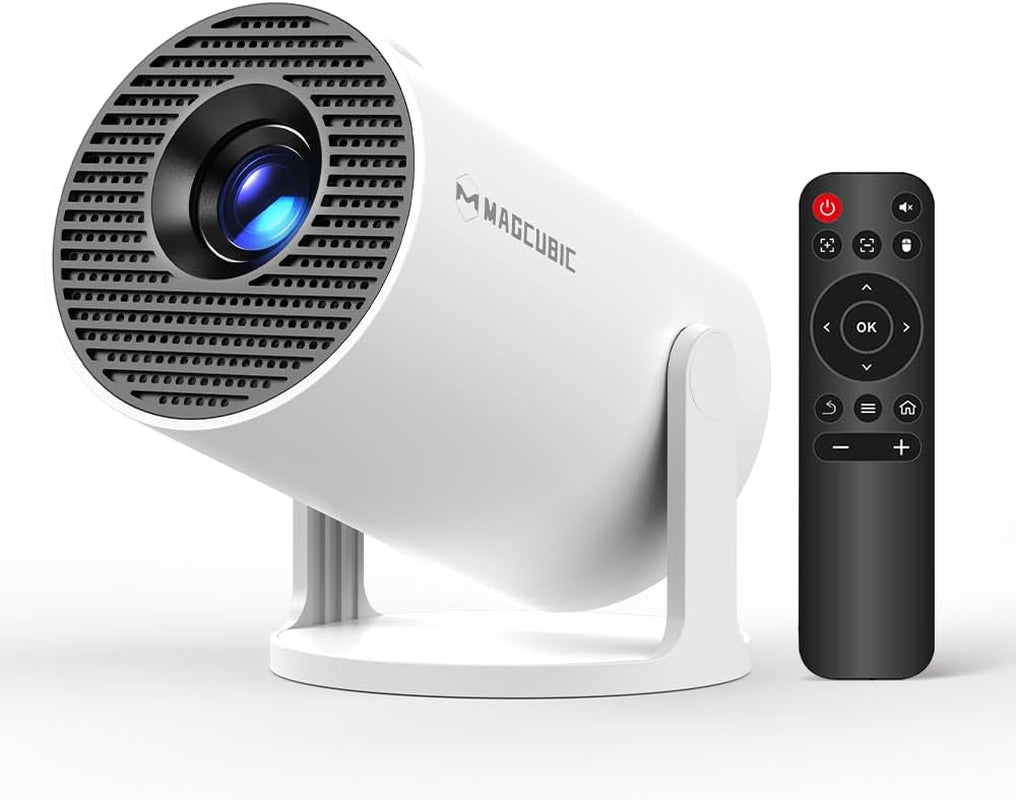 Experience the Future of Home Entertainment with the HY300Pro Mini Projector - Smart, Portable, 4K Support, and Wireless Connectivity