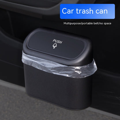 Bote de basura plegable para auto