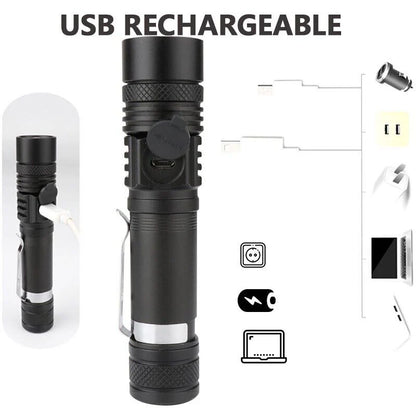 UltraBeam Pro | Linterna LED Recargable de Alta Potencia
