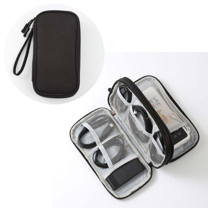 Organizador de cables negro