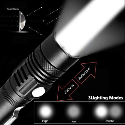 UltraBeam Pro | Linterna LED Recargable de Alta Potencia