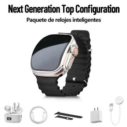SmartSet Pro | Smartwatch + Earbuds + Fast Charging Kit