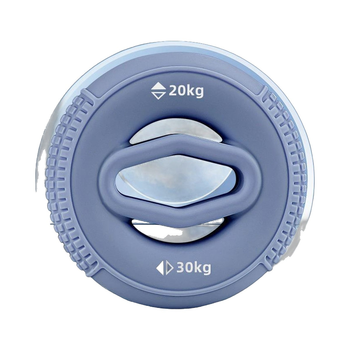 Ejercitador de agarre azul