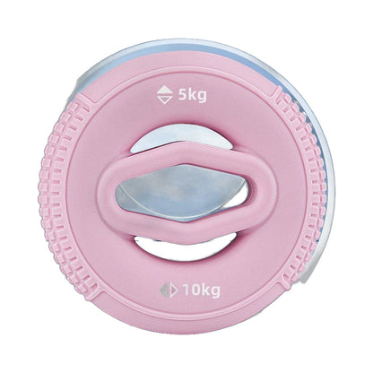 Ejercitador de agarre rosa