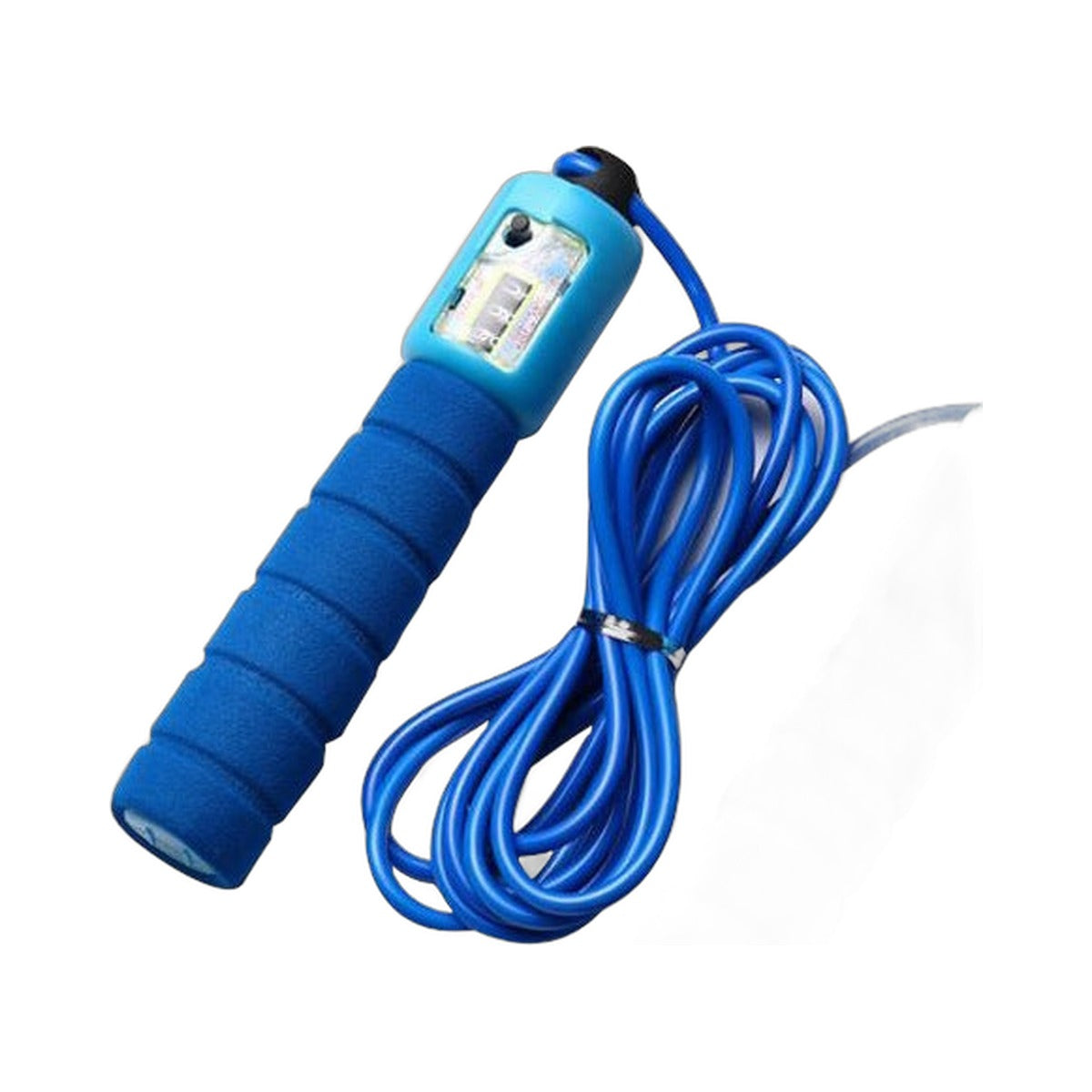 Cuerda para saltar azul